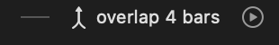 The play button sits beside each transition.